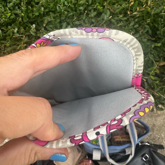 Vera Bradley Floral Paisley hot hair tool Clutch in Pink and Purple - Picture 3 of 4